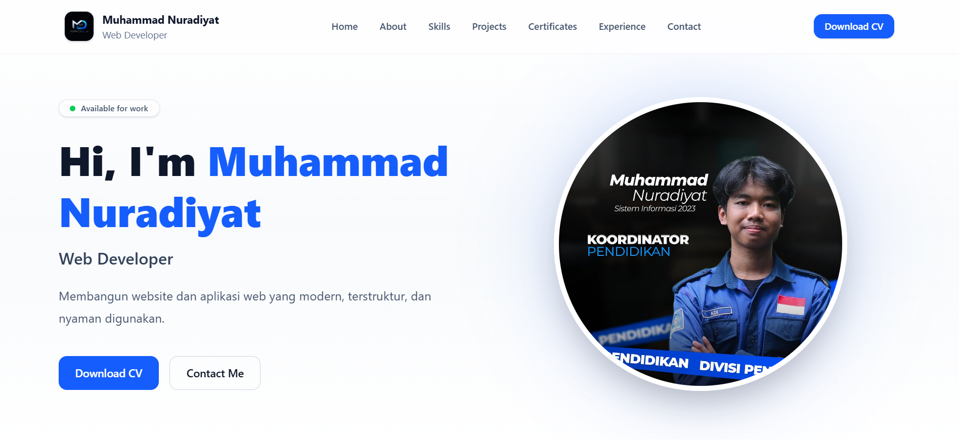 Website Portofolio