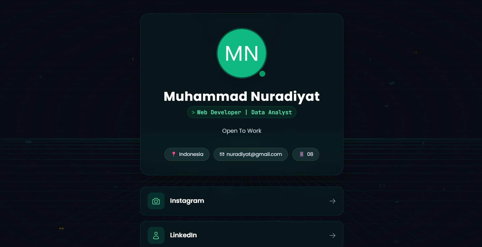 Website Bio Link